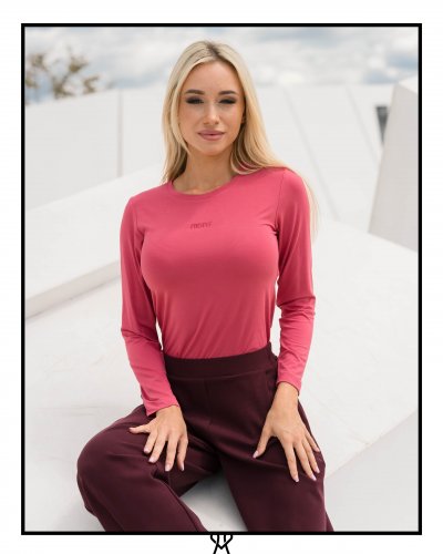 Magenta Árkád - Málna színű viszkóz basic felső | Őszi kollekció