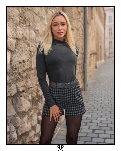 Szürke viszkóz garbó – Őszi kollekció | Magenta Árkád