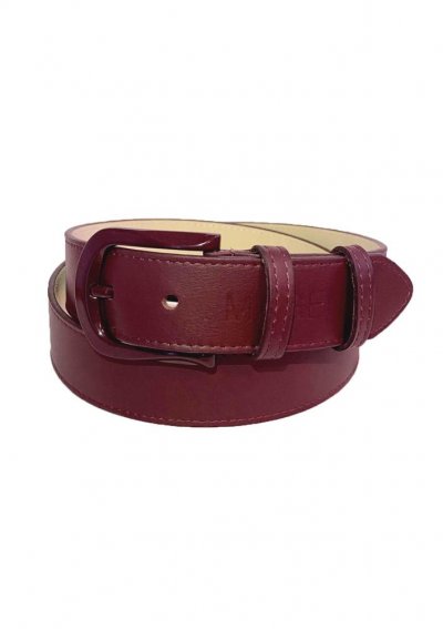 Magenta Árkád Burgundi vastag öv