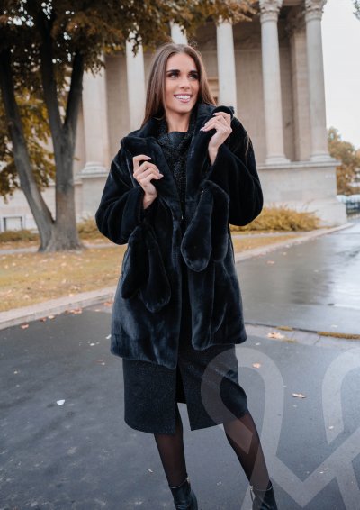 Magenta Árkád Műszőrme bunda