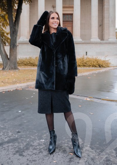 Magenta Árkád Műszőrme bunda