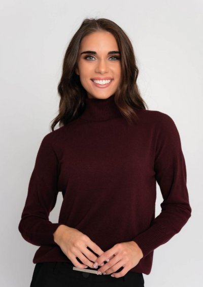 Magenta Árkád Bordó garbó