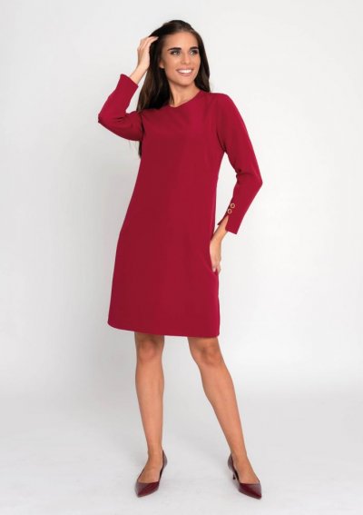 Magenta Árkád Málna színű ruha 