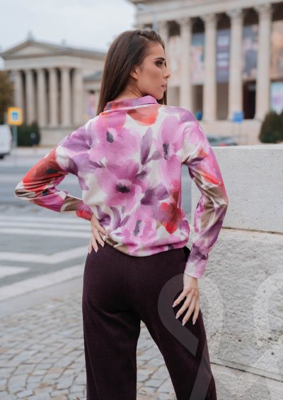 Magenta Árkád Mintás felső 