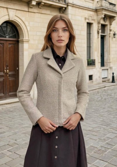 Magenta Árkád Bézs színű zakó