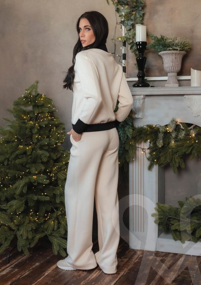 Magenta Árkád Vaj színű nadrág 