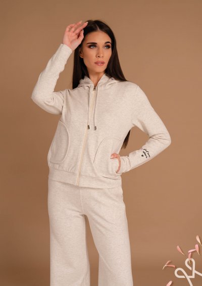 Vajszínű női sportos melegítő felső – Magenta Árkád