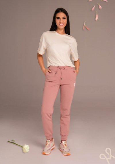 Fehér női pamut felső pufi mintával – Magenta Árkád