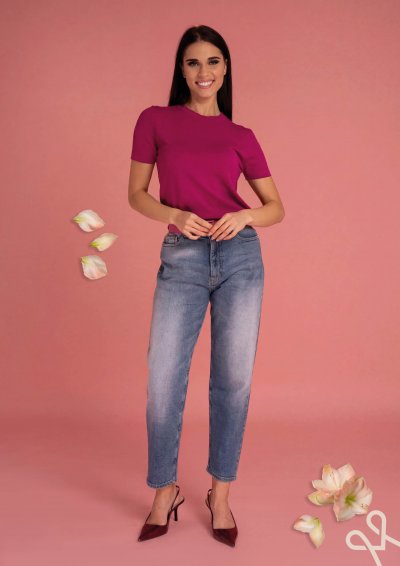 Enyhén elasztikus szűk farmer nadrág – Magenta Árkád