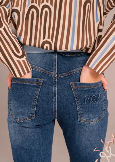 Szűk pamut farmer nadrág női – Magenta Árkád