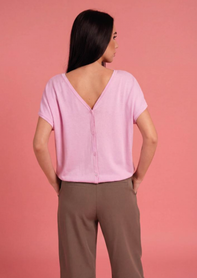 Rózsaszín kötött felső - Magenta Árkád 