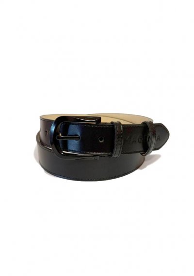 Magenta Árkád Fekete vastag öv